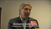 Antonio Gabellone Coordinatore Provinciale Forza Italia - Intervista -
