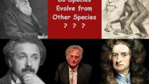 DO SPECIES EVOLVE FROM OTHER SPECIES?