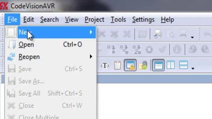 Hardware Interrupts in Atmega 16 - Proteus and Codevision AVR