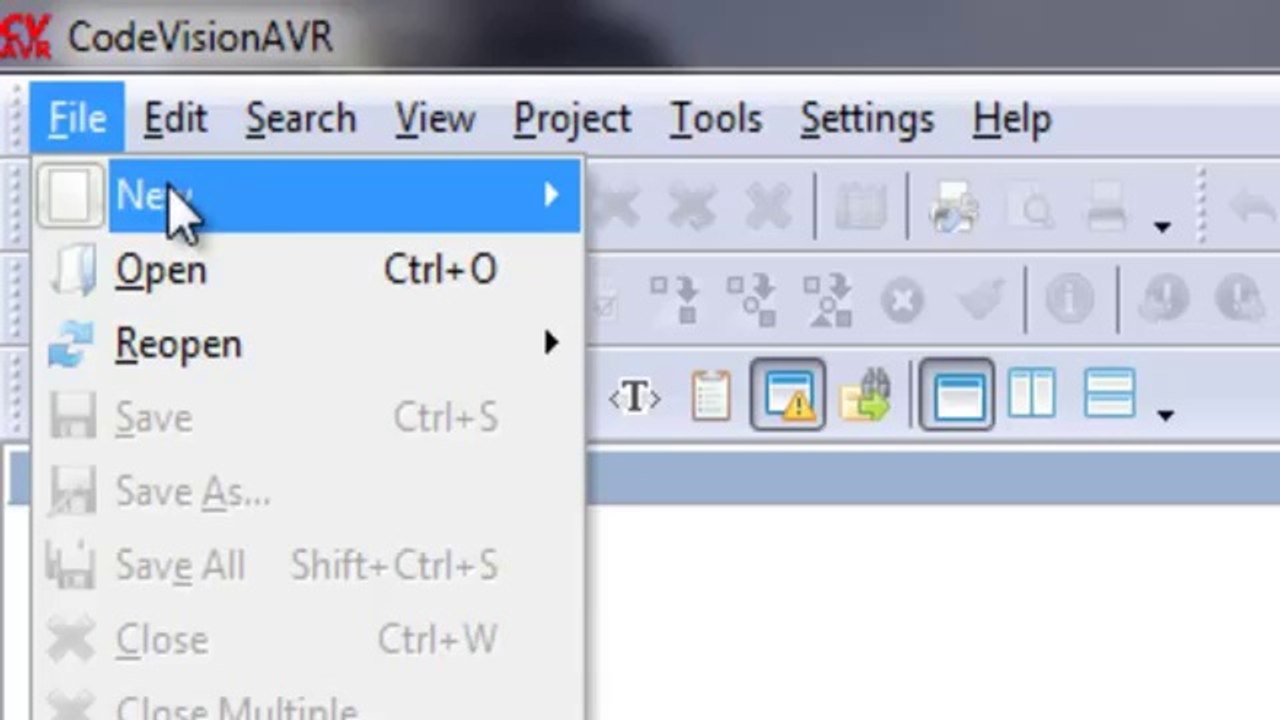 Hardware Interrupts in Atmega 16 - Proteus and Codevision AVR