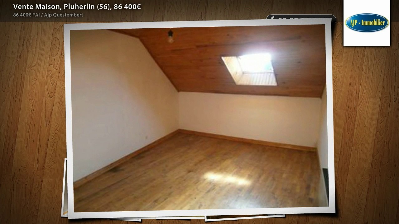Vente Maison, Pluherlin (56), 86 400€