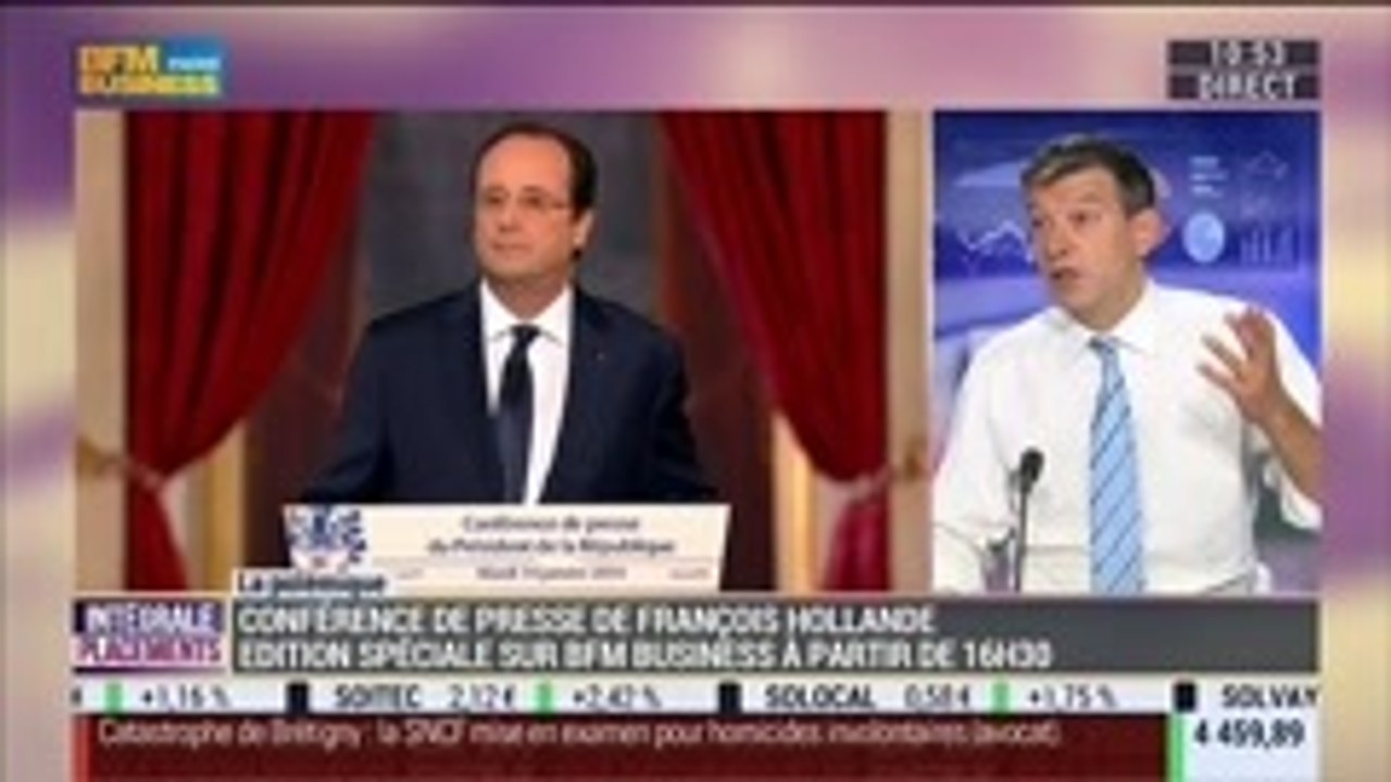 Nicolas Doze: Conférence de presse de François Hollande: que va-t-il se passer ? – 18/09