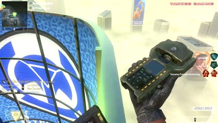 Black Ops 2 Funny Custom Game - Assault Shield Gladiators on Vertigo (Funny Moments _ New Game)