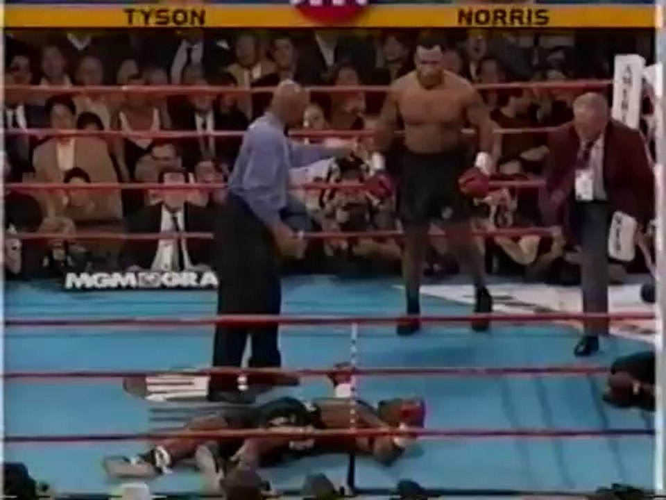 Mike Tyson VS Orlin Norris (MGM Grand Garden Ar...