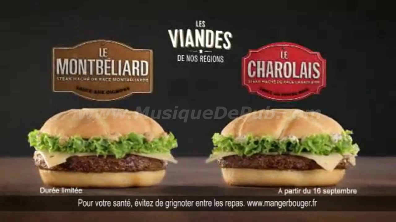 pub McDonald's Les Viandes de nos Régions 2014 [HQ]