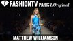 Matthew Williamson Spring/Summer 2015 | London Fashion Week | FashionTV