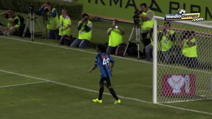El gol del: Querétaro vs Tigres (0 - 1)