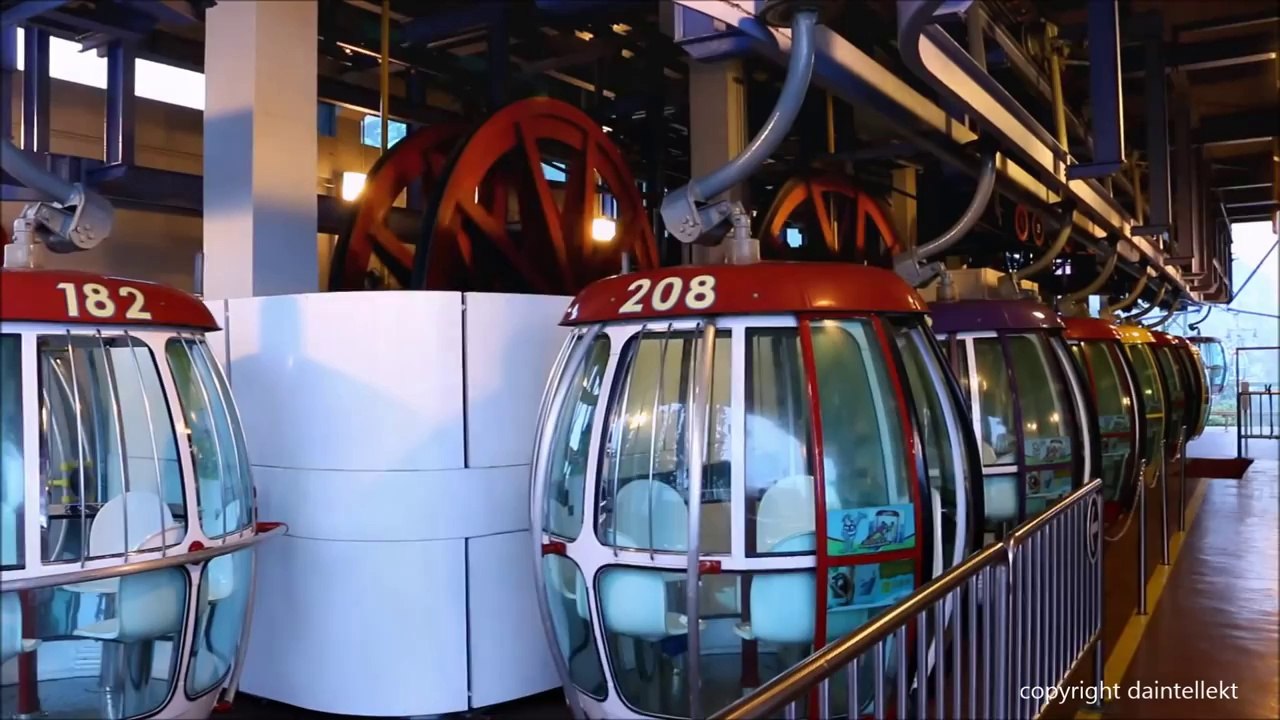 Hong Kong Ocean Amusement Park Thrilling Rides+ -HD-