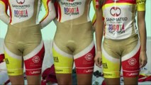 Les cyclistes colombiennes défendent leur maillot ambigü