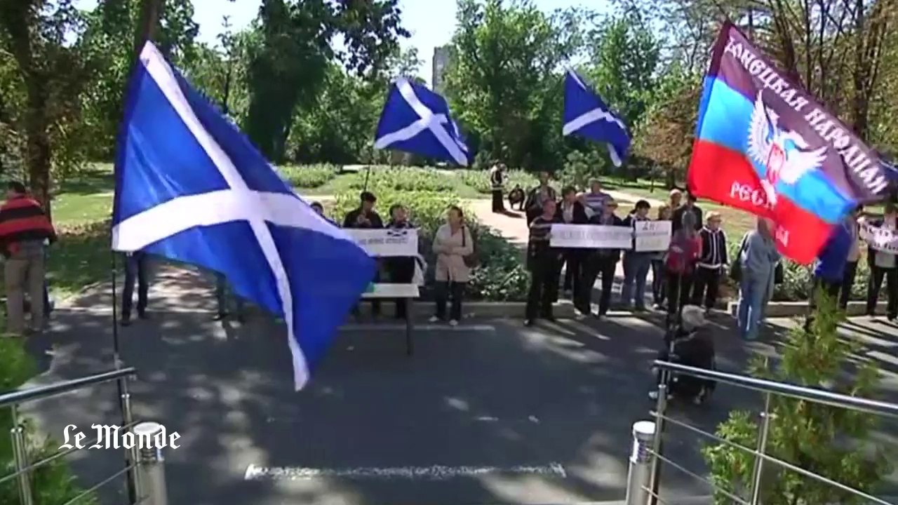 Les prorusses soutiennent le "oui" indépendantiste écossais