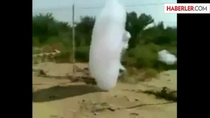 Gökyüzünden İnen Esrarengiz Cismi Yakaladı