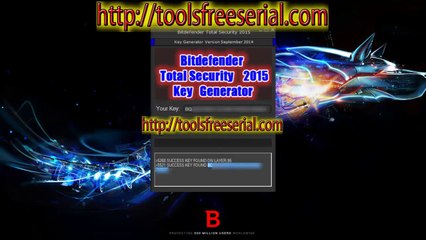 Bitdefender Total Security 2015 serial number