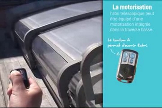 Notice utilisation abri télescopique piscine Abrisud