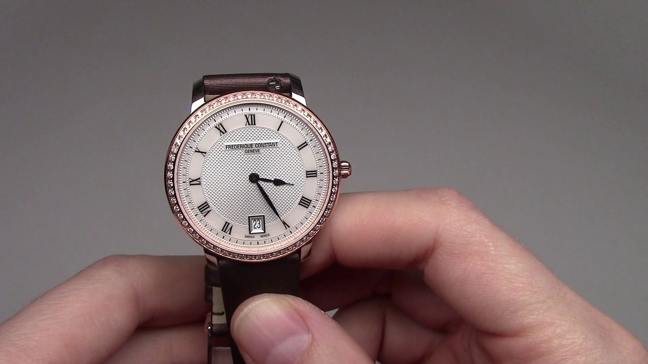 Frederique Constant Slim Line Women's Watch Ref: 220M4SD32