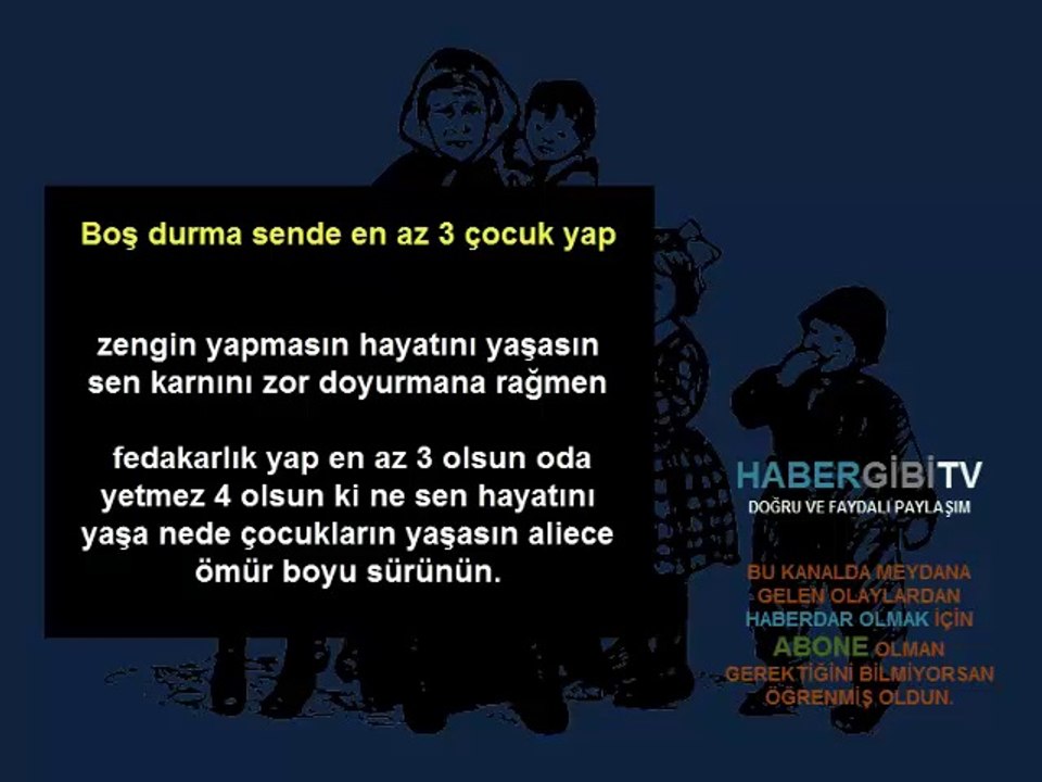 3 çocuk yap sloganlar