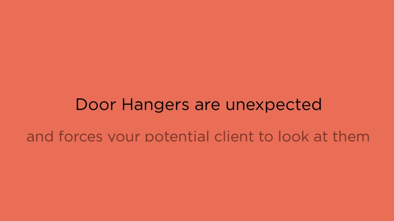 Door Knob Hanger Printing in Farmingdale, NJ from Highridge Graphics