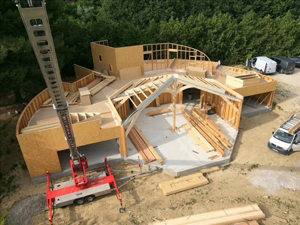 diaporama accéléré travaux Fontaine de l'Aube