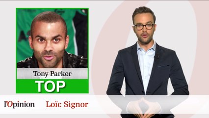 Le Top – Flop : Tony Parker accepte la fiscalité française