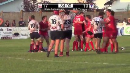 Fédérale 1 - 1ère journée. Langon s'offre Tyrosse