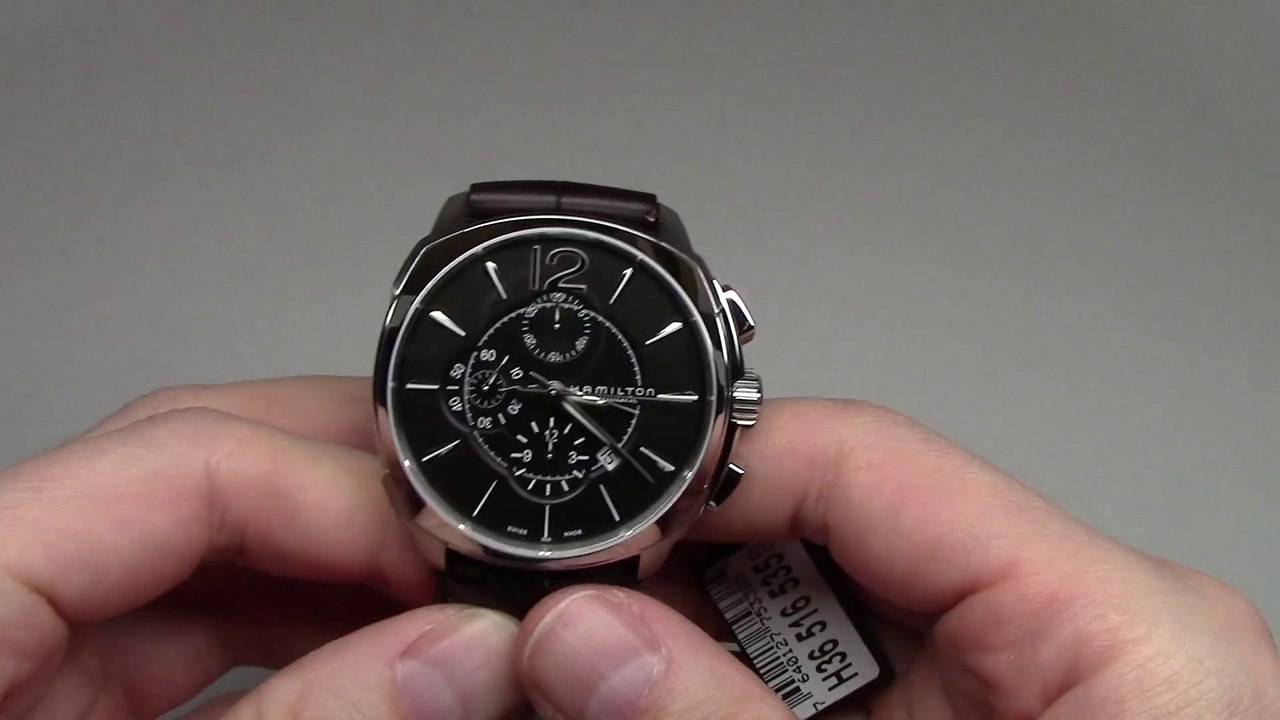 Hamilton Jazzmaster Cushion Automatic Men's Watch Ref: H36516535