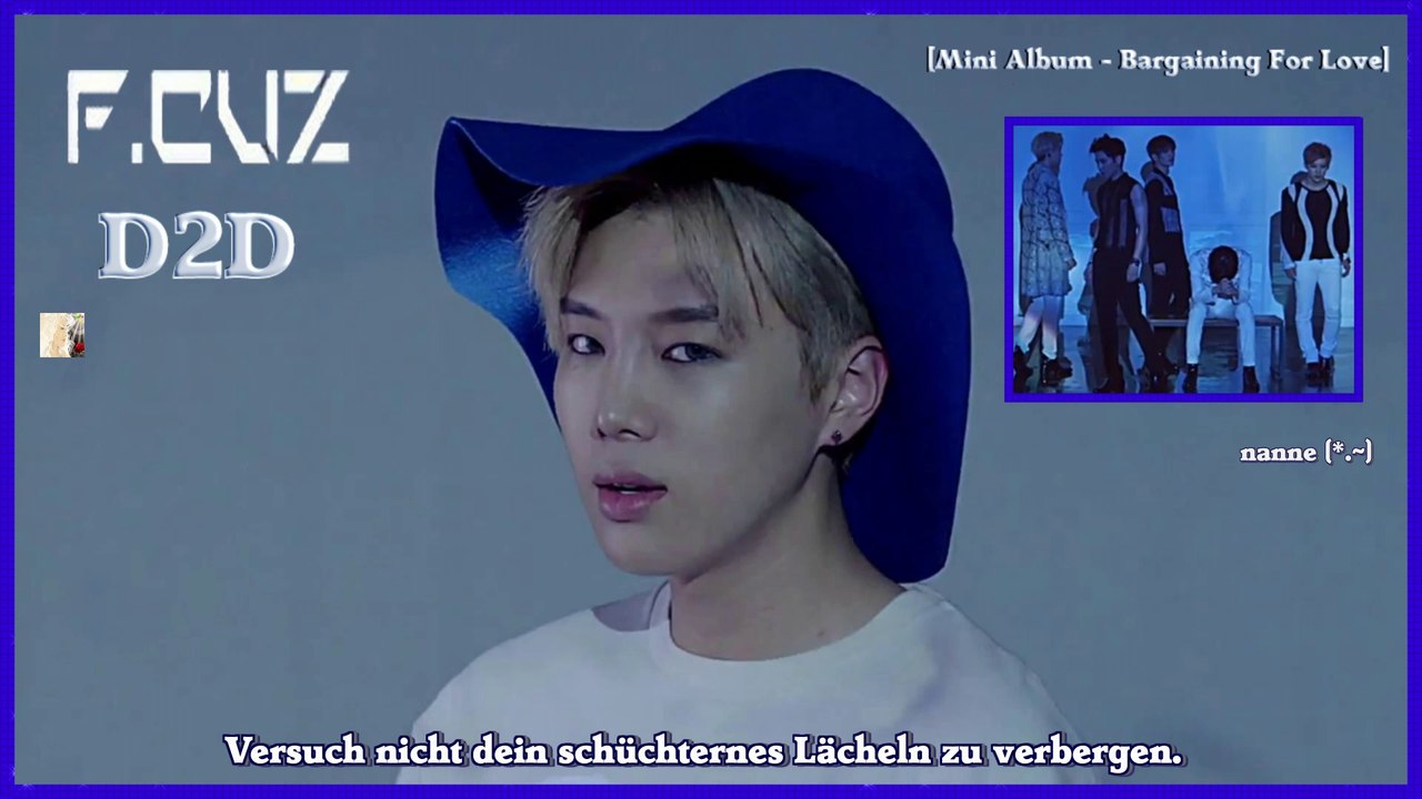 F.Cuz - D2D k-pop [german sub] Mini Album - Bargaining For Love