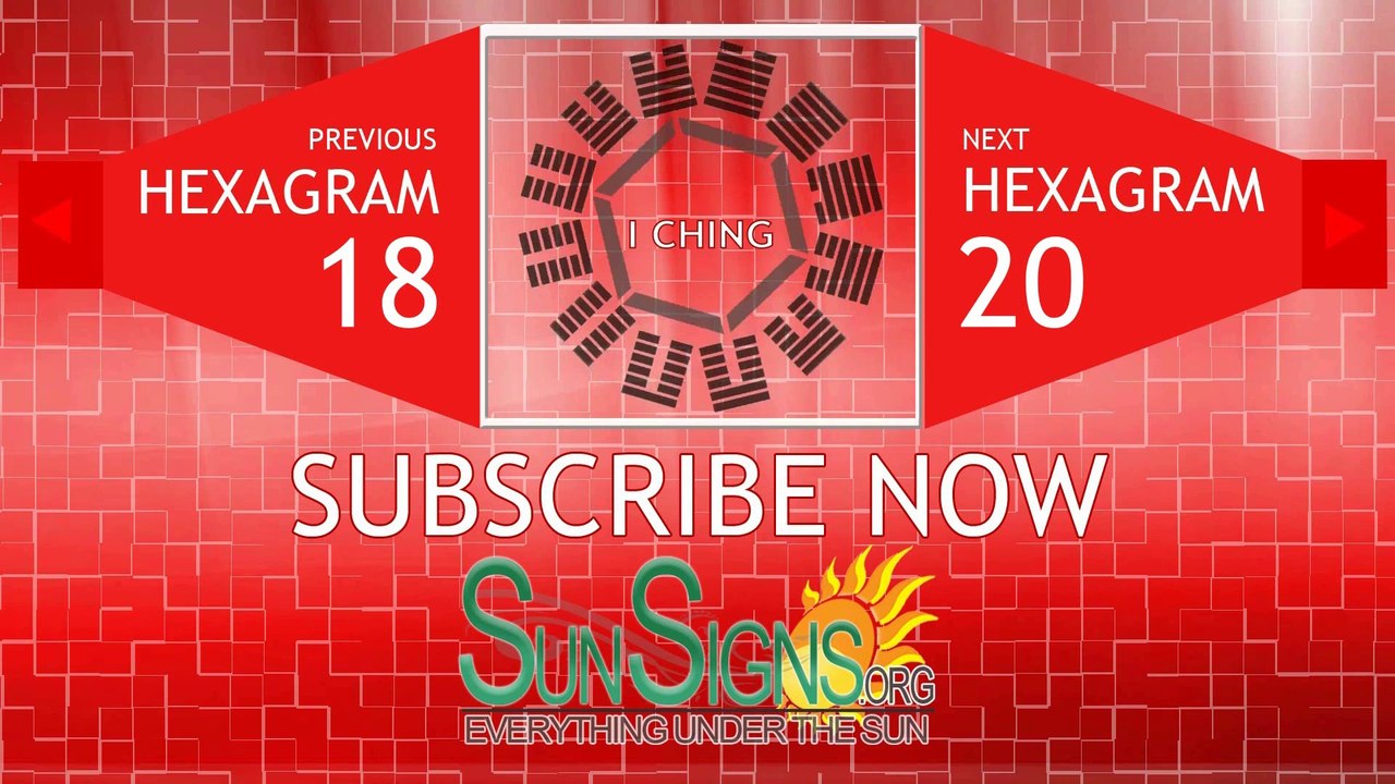 IChing Hexagram 19 Meaning
