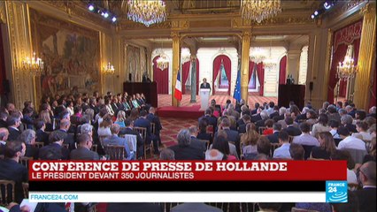 François Hollande : "un hôpital militaire en Guinée pour combattre Ebola"