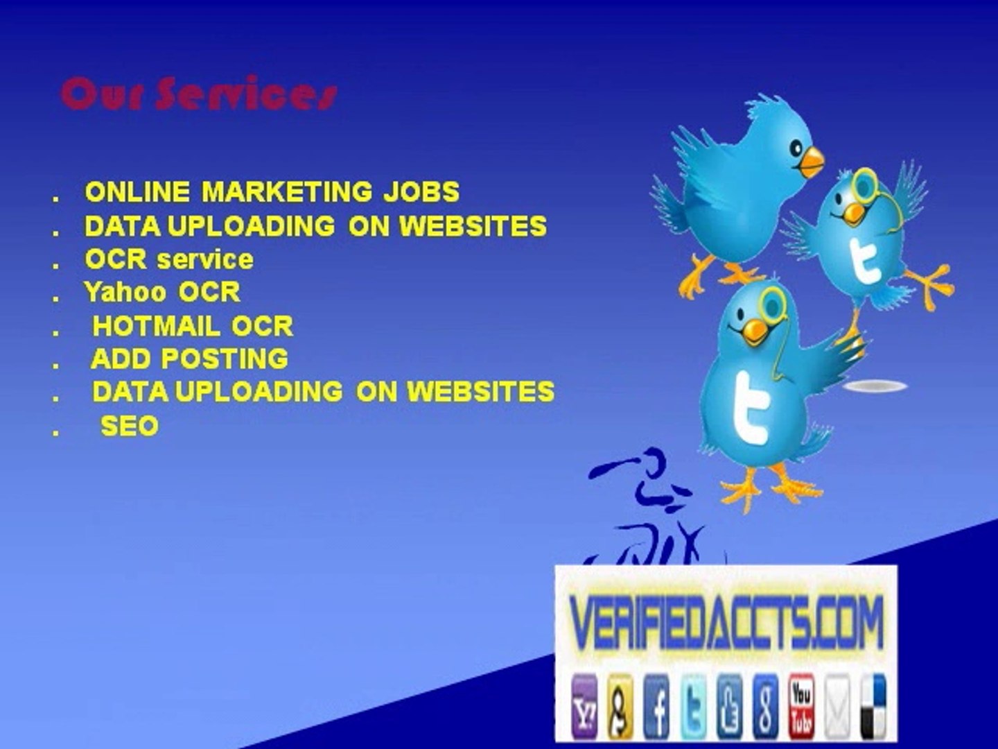 Verifiedaccts.com | Buy Twitter Accounts | Buy Yahoo Accounts | Gmail PVA accounts