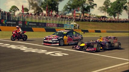 Supercar Vs Motorbike Vs F1 Car - Top Gear Festival Sydney