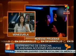 Venezuela: Gómez Saleh y Valles pretendían ejectutar atentados