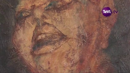 Exposition de peinture : Isabelle Bercée  Di Puglia à Portbail [TéVi] 14_09_18