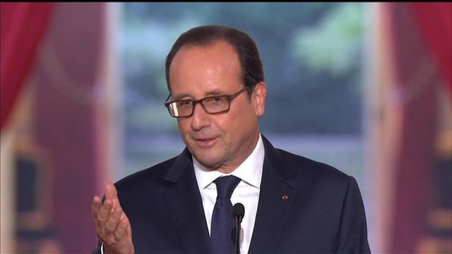 Hollande ironise: je ne peux pas supprimer la pluie