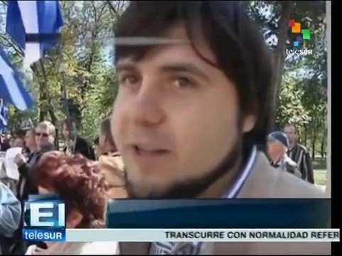 Habitantes de Donetsk apoyan referendo independentista en Escocia