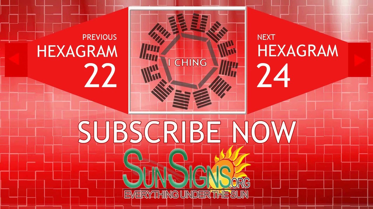 IChing Hexagram 23 Meaning