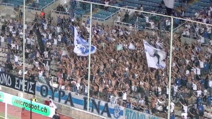 Οι πανηγυρισμοί στο γκολ του Γκουγιόν