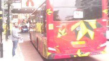 BYD Electric Bus on route 521 at Holborn Central London