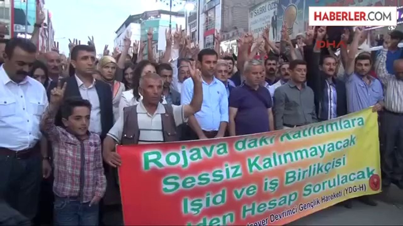 Van'da Işid Protestosu