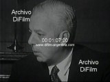 DiFilm - Miguel Ferrer Deheza reunion con Juan Carlos Ongania 1966