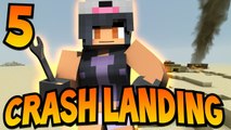 Minecraft Crash Landing [Ep.5] - Lonely and Starving!