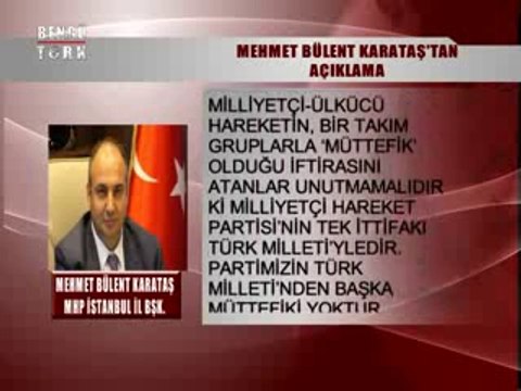 SÖZ UÇAR YAZI KALIR - MEHMET BÜLENT KARATAŞ 18.09.2014