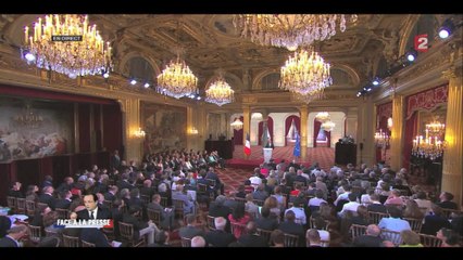 François Hollande répond à Laetitia Krupa - Conférence de presse du 18 septembre 2014 #mediaslemag