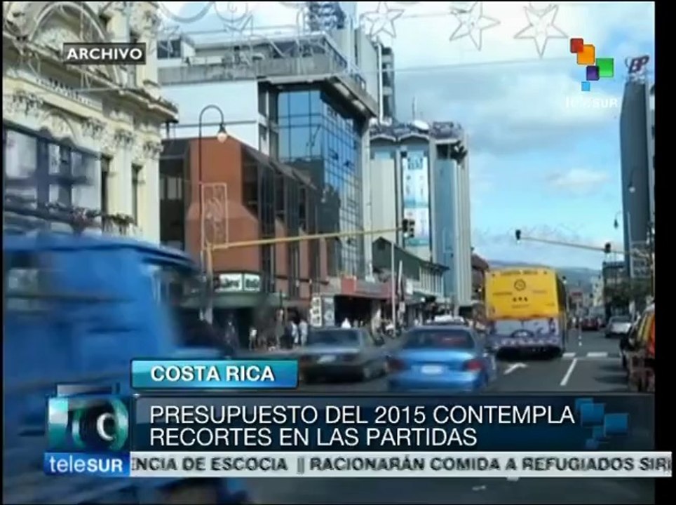 Costa Rica: pdte. Solís niega crisis económica, prevé cambios fiscales