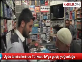 Yozgat'ta Sabah Uydu Alıcıları Çalışmayan Vatandaşlar Tamircilere Koştu