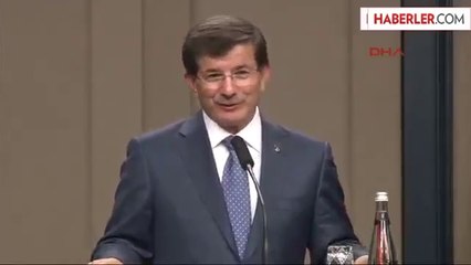 Davutoğlu: Hedefimiz Suriye Sınırları İçerisinde Yardım Etmek