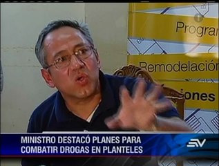 Cámaras de seguridad son parte de plan contra microtráfico en colegios