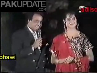 Umer Sharif interviewing Sahiba, great fun