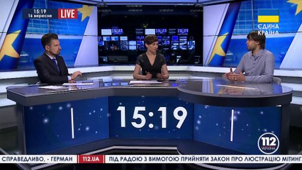 Андрій Волошин на каналі 112 - Ефір 16.09.2014