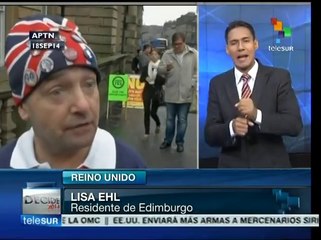 Escocia celebra referendo para decidir si se independiza de R.U.
