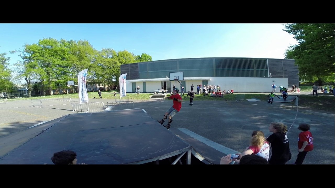 Combo slalom filmé à HERRY (edité, filmé par ma...