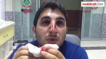 Konya Trafik Magandaları Bira Şişesi Attıkları Ambulans Şoförünün Burnunu Kırdı